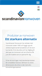 Mobile Screenshot of nonwoven.se
