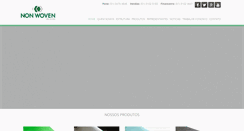 Desktop Screenshot of nonwoven.com.br