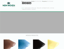 Tablet Screenshot of nonwoven.com.br